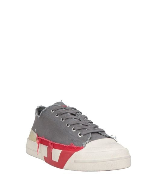 DIESEL Gray Trainers for men
