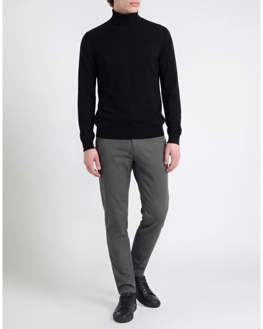 ARMANI EXCHANGE Black Turtlenecks for men