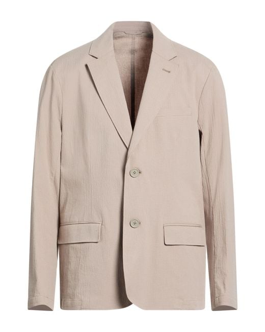 ARMANI EXCHANGE Natural Blazer Cotton, Elastane for men