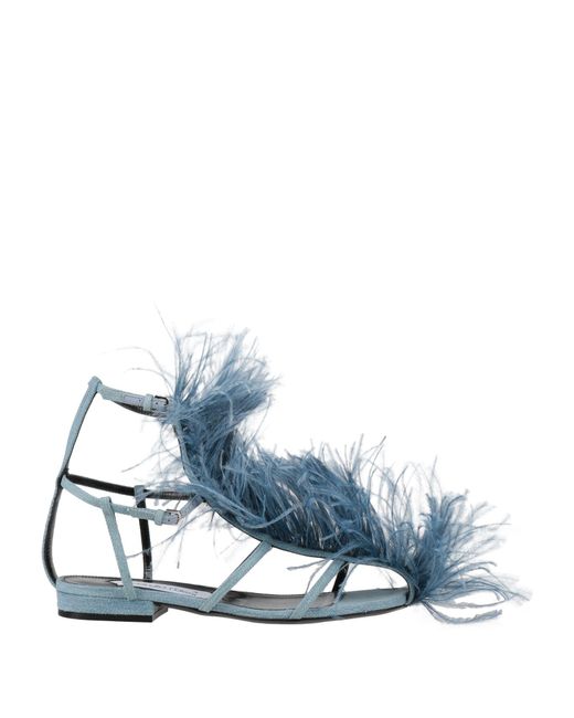 AREA X SERGIO ROSSI Blue Sandals
