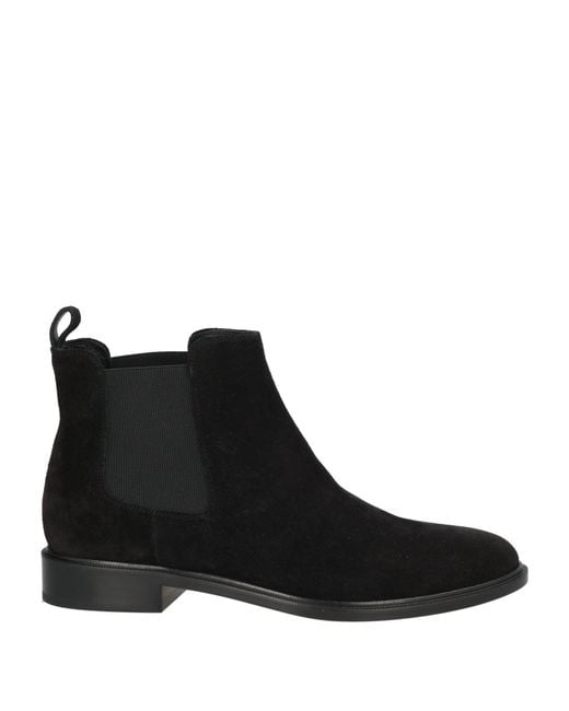 Antonio Barbato Black Ankle Boots Leather