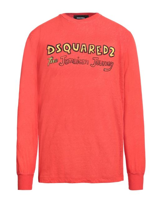 DSquared² Pink T-shirt for men