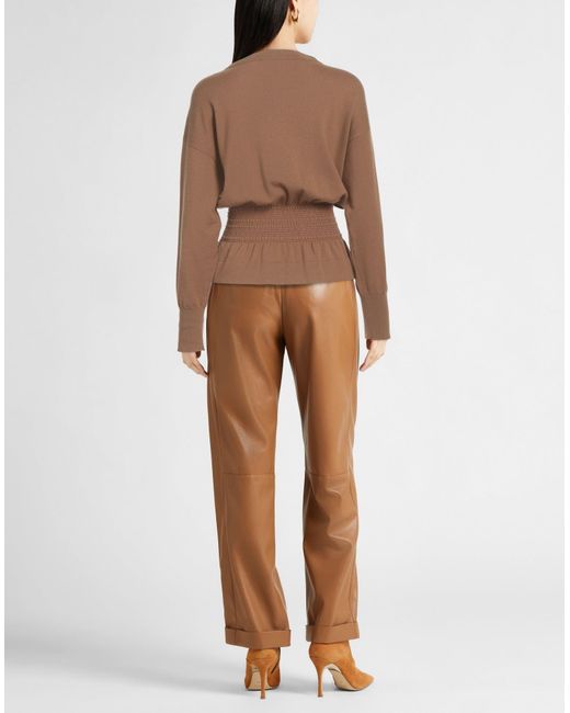 Fabiana Filippi Brown Pullover