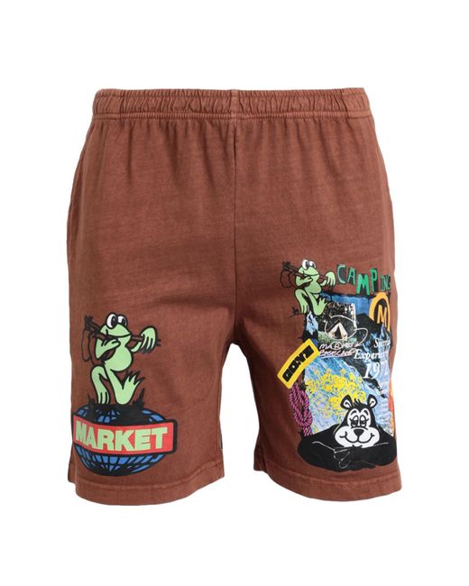 Shorts et bermudas Market pour homme en coloris Brown