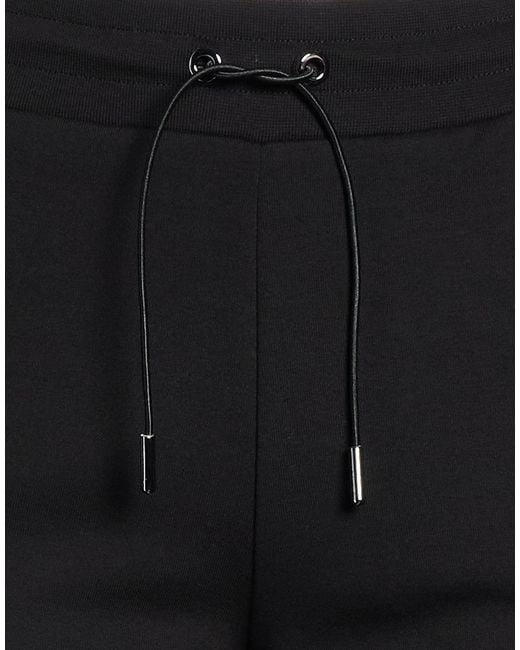 EA7 Black Pants Polyester, Cotton, Elastane for men