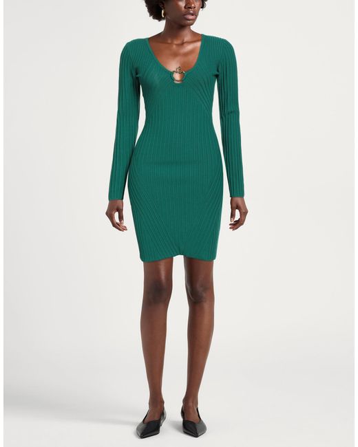 Just Cavalli Green Mini Dresses