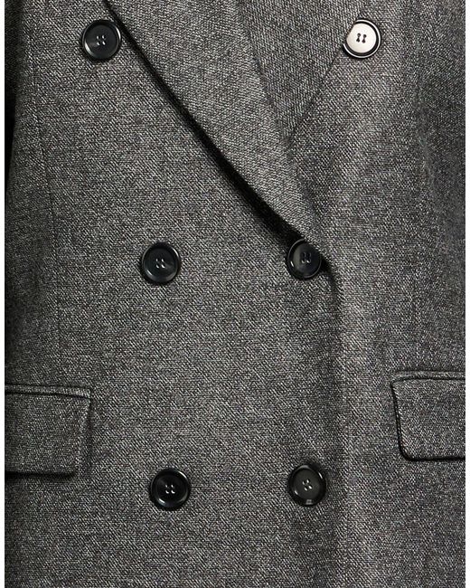 Pinko Black Blazer Viscose, Wool, Polyester, Elastane