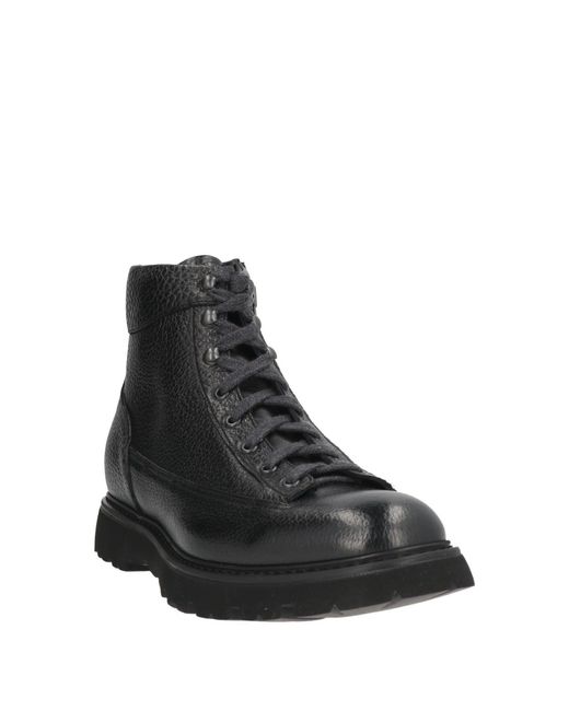 Doucal's Black Ankle Boots for men