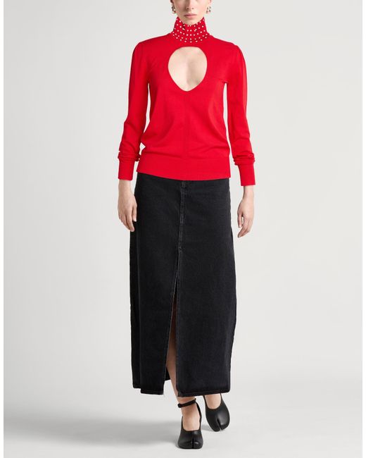 Cristinaeffe Red Turtlenecks
