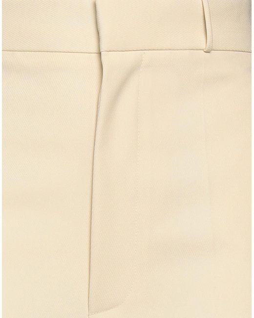 Del Core Natural Pants Virgin Wool, Cotton