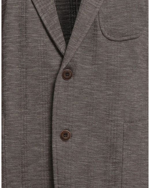 Barbati Gray Blazers for men