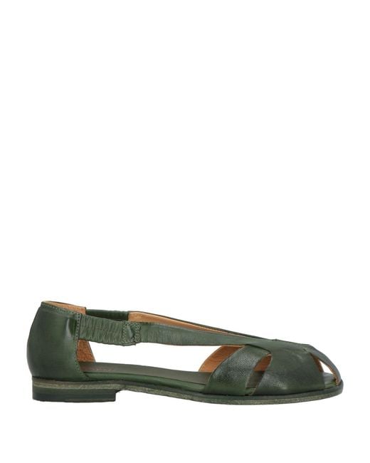 JP/DAVID Green Ballet Flats
