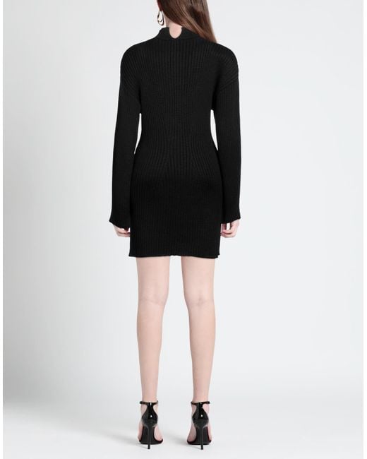 Akep Black Mini-Kleid