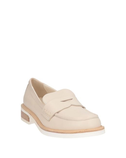 Bruglia Natural Loafers Leather