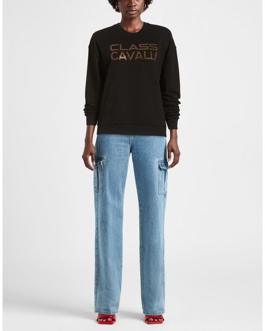 Roberto Cavalli Black Sweatshirt