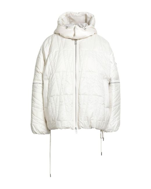 Moncler White Puffers