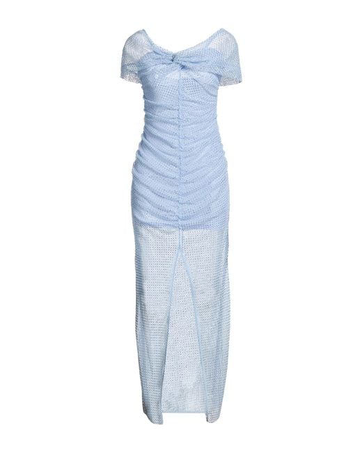 Blugirl Blumarine Blue Maxi Dress