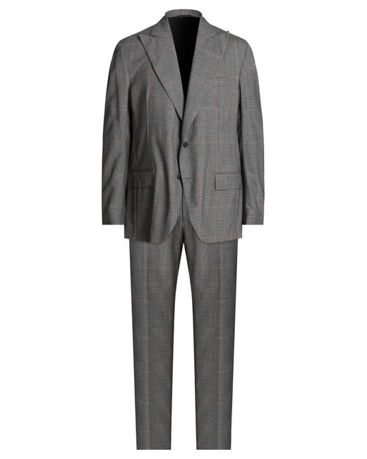 De Petrillo Gray Suit for men