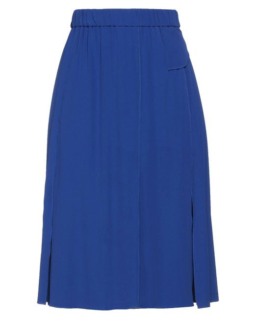 N°21 Blue Midi Skirt
