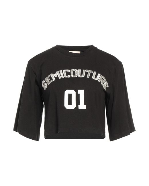Semicouture Black T-shirt