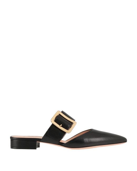 Bally Black Mules & Clogs Goat Skin