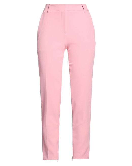 HUGO Pink Pants Polyester, Elastane