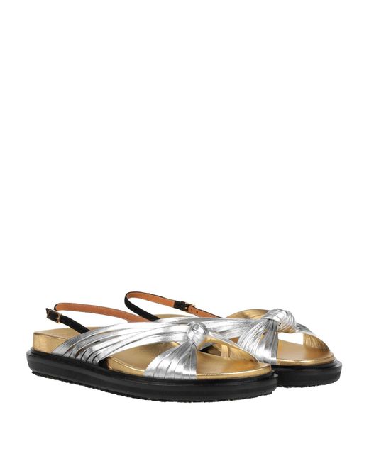 Marni Fussbett Sandals Marni White Sandals Fussbett Shoe White