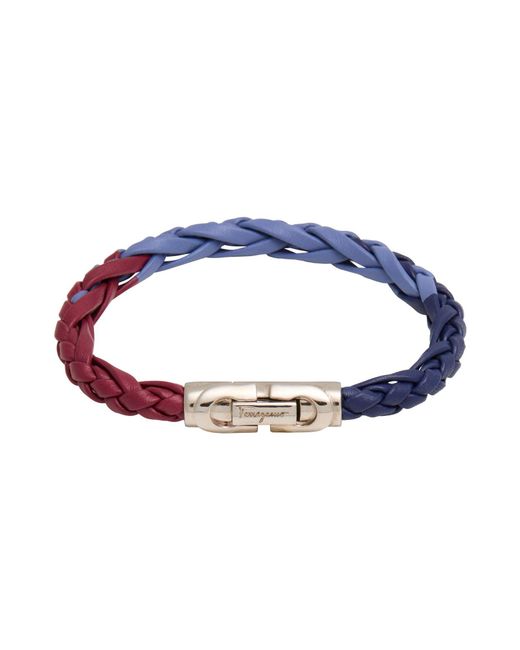 Bracelet Ferragamo pour homme en coloris Blue