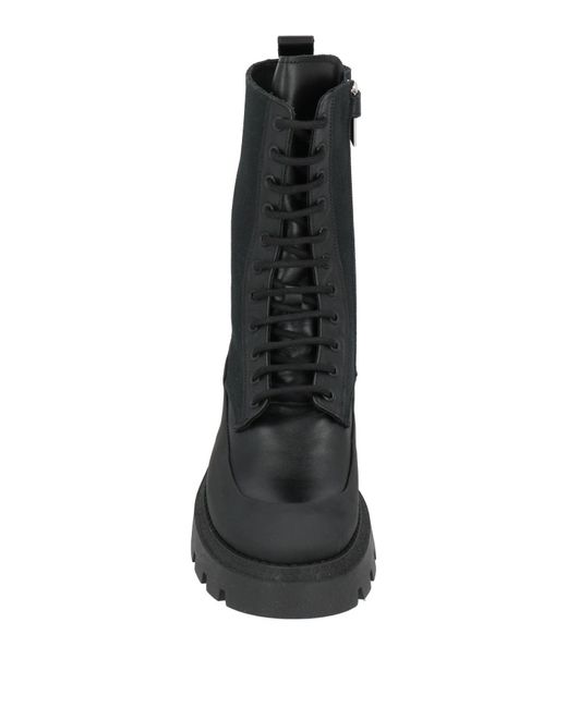High Black Ankle Boots