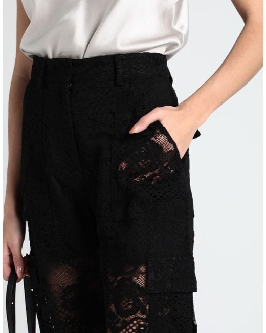 MSGM Black Trouser