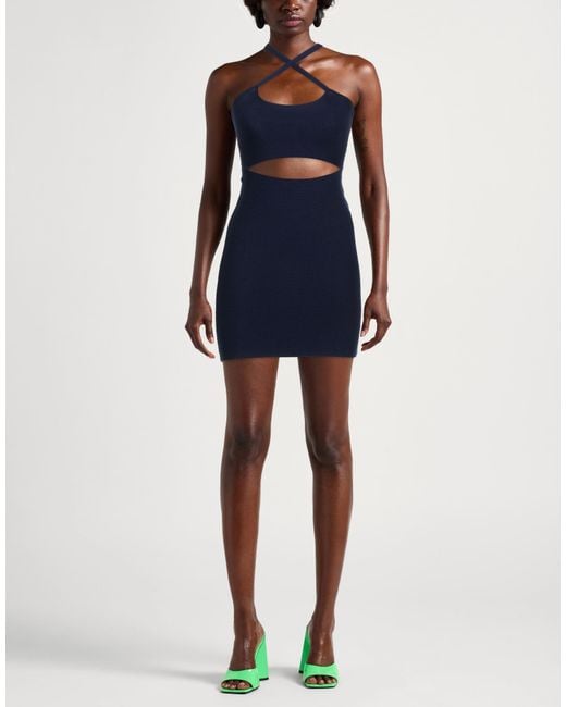 Kontatto Blue Mini Dress