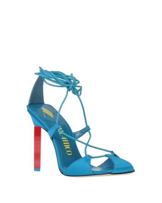 The Attico Blue Sandals