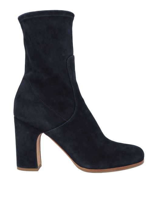 Fedeli Blue Ankle Boots