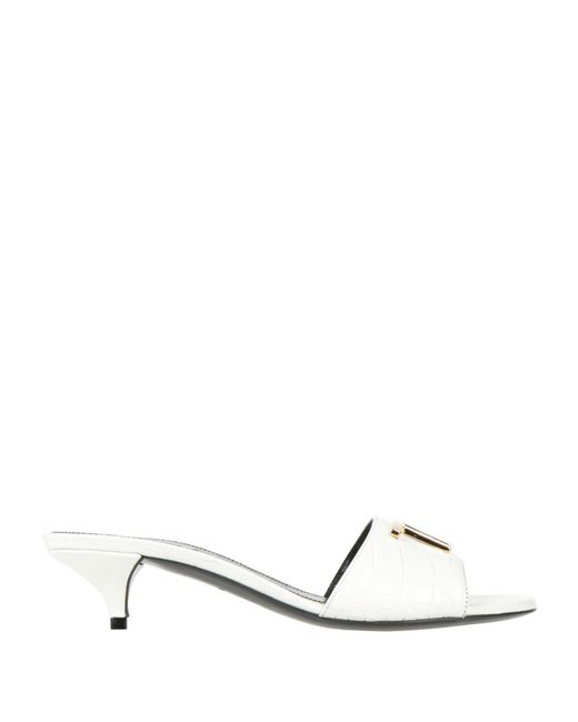 Tom Ford White Sandals