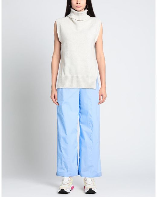 SOLOTRE Blue Pants Cotton