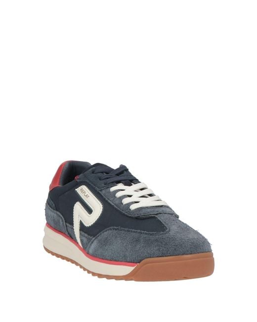 Replay Blue Trainers for men