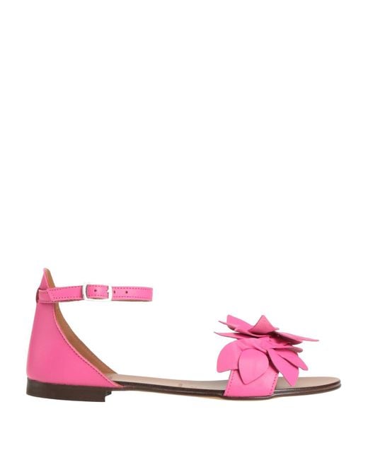 Ovye' By Cristina Lucchi Pink Sandals
