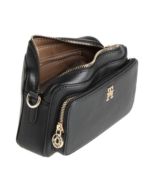 Tommy Hilfiger Black Cross-Body Bag Polyurethane