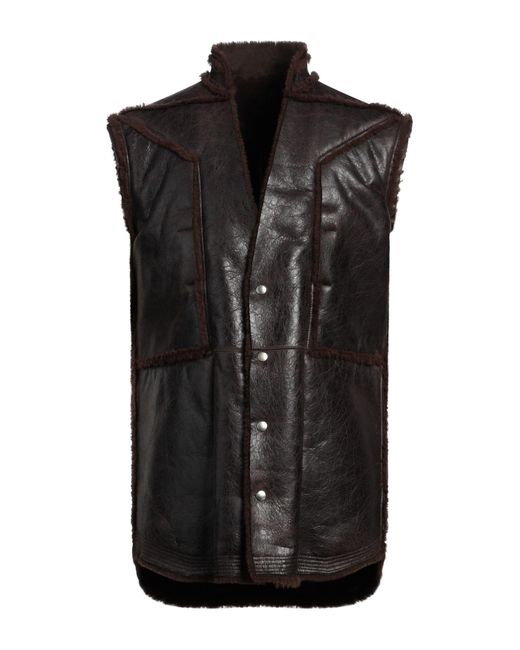 Rick Owens Black Shearling & Teddy for men