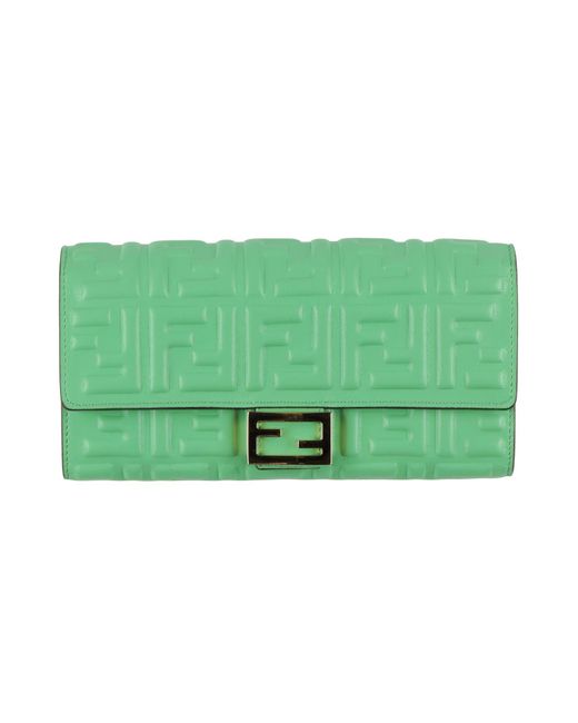 Fendi Green Wallet