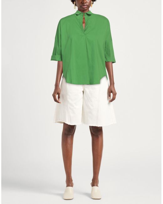 Siste's Green Top Cotton, Nylon, Elastane