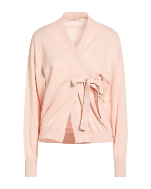 Jucca Pink Wrap Cardigans