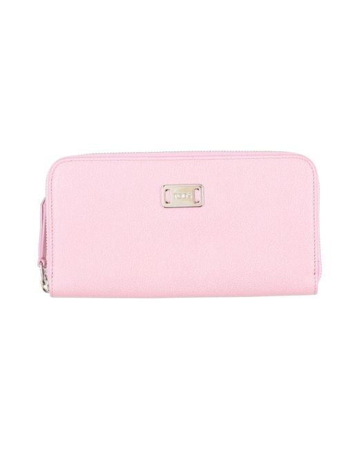 Tod's Pink Wallet Leather