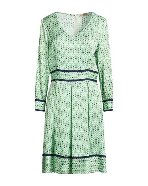 Purotatto Green Midi Dress Viscose