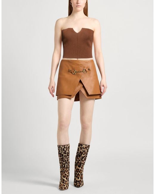 Alberta Ferretti Brown Top