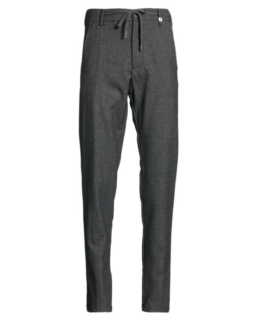 Myths Gray Pants Cotton, Lyocell, Elastane for men