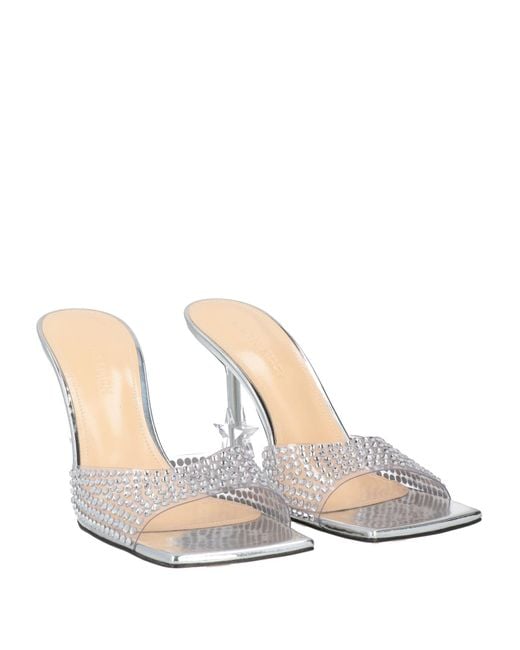 Mach & Mach White Sandals