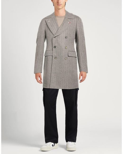 Abrigo Isaia de hombre de color Gray