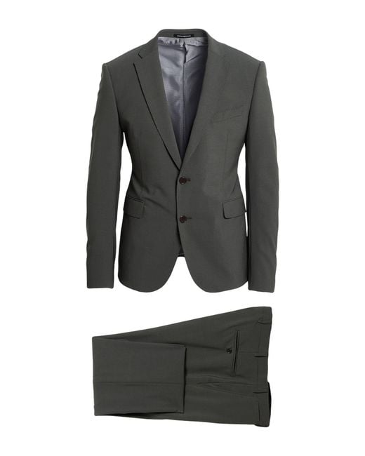 Emporio Armani Gray Suit for men