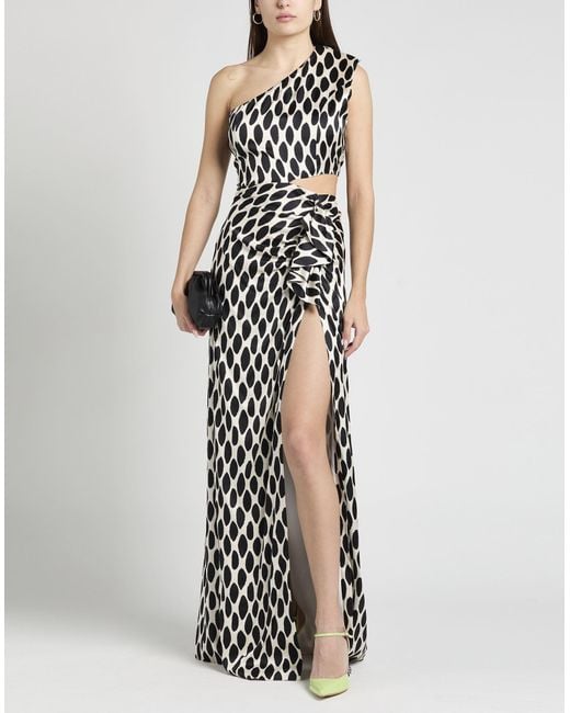 Jijil White Maxi Dress Viscose
